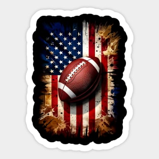 American Football, USA Football Sticker